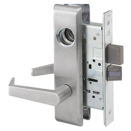 YALE Mortise Lockset, Mechanical, Entrance 8847FL AUCN 626 RH LC
