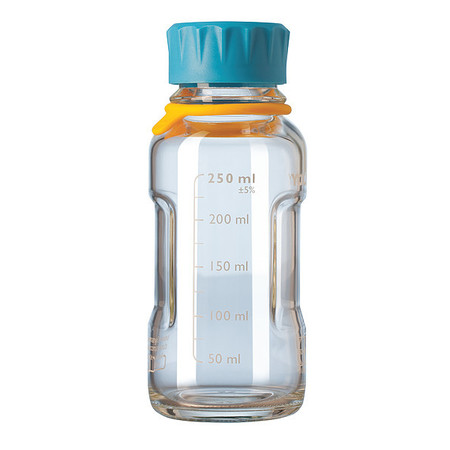 DURAN Bottle, 158 mm H, Clear, 66 mm Dia, PK4 218813653