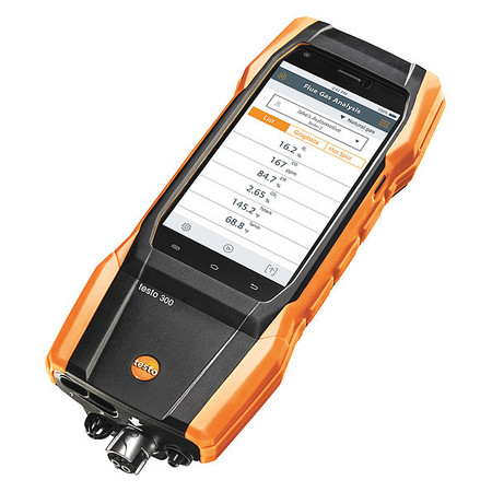 Testo Combustion Analyzer, 23to113F, 21% v/vO2 0564 3004 96