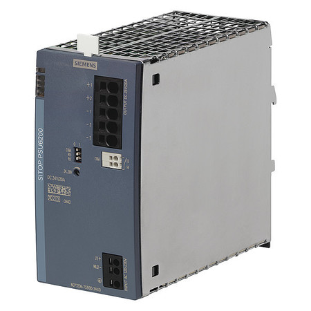 SITOP Stabilized Power Supply, 120/230V AC, 24V DC, 480W, 20A, DIN Rail 6EP33367SB003AX0
