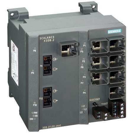 SCALANCE SCALANCE X308-2, managed plus IE switch,  6GK53082FL102AA3