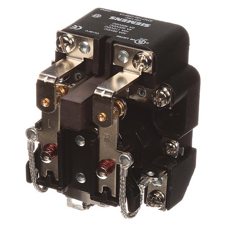 SIEMENS Plug-In Relay, 120V AC Coil Volts, 1 Pin, DPDT 3TX7130-0RF13