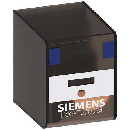 SIEMENS Plug-In Relay, 24V DC, 6 A, Pins LZX:PT520024