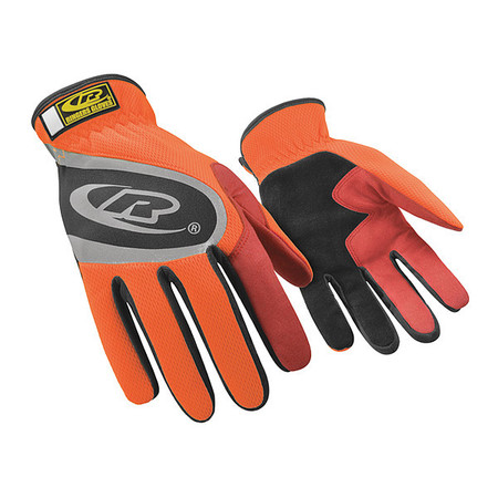 RINGERS GLOVES Mechanics Gloves, 3XL ( 13 ), Orange 116-13