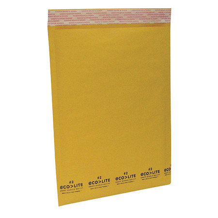 ZORO SELECT Mailer Envelopes, Thickness 0.25", PK100 56KJ27
