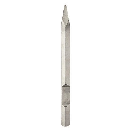 MILWAUKEE TOOL 16 in. x 1-1/8 in. Hex Demolition Moil Point Chisel 48-62-4001