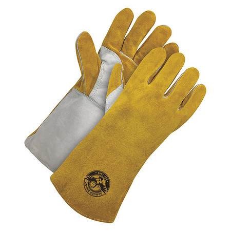 BDG PR, Welding Gloves, L, Gauntlet, 5.5" Cuff L 60-9-7800