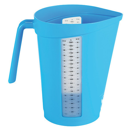 VIKAN Measuring Cup, Blue, Plastic 60003