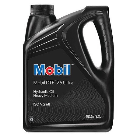 Mobil 1 gal Jug, Hydraulic Oil, 68 ISO Viscosity, Not Specified SAE, 4 PK 125367