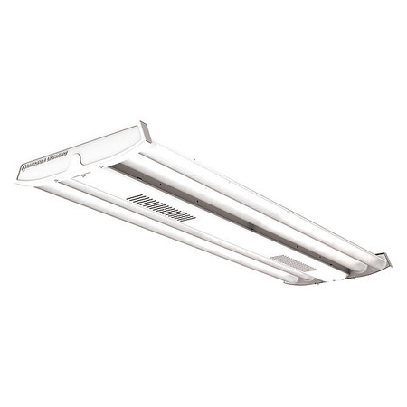 LITHONIA LIGHTING LEDHiBay, 47 1/4"L, 15 1/2"W, 2 3/4"H, 284W IBG48000LMSEFAFLGNDMVOLTGZ1050K80CRIDWH