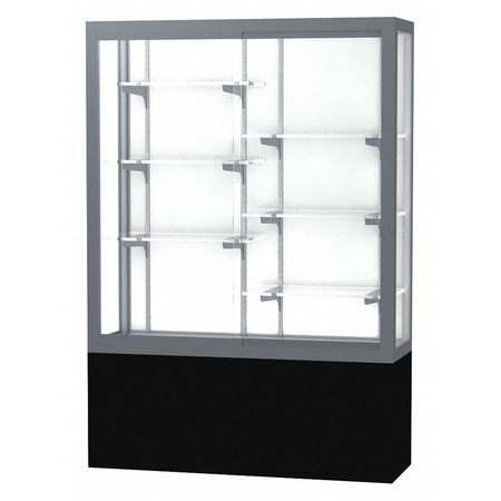 GHENT Display Case 48x66x16, White, Satin 13404-WB-SN