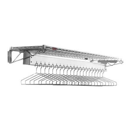 EAGLE GROUP Wall Mounted, Gowning Rack, EP, 24"Wx60"L EP2460-WGR