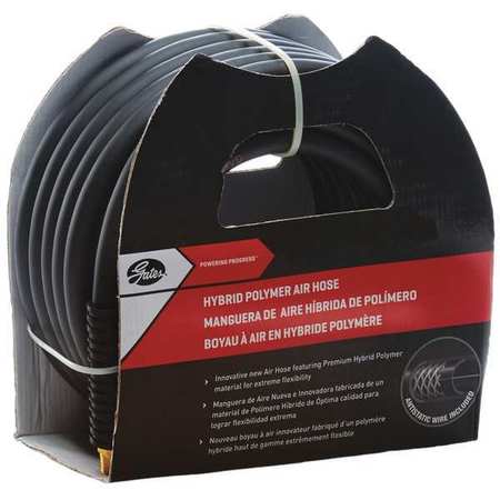 GATES 1/2" x 25 ft Hybrid Air Hose 300 psi 27572