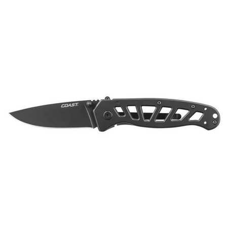 COAST CUTLERY Double Lock Folding Knife, 3" FDX302