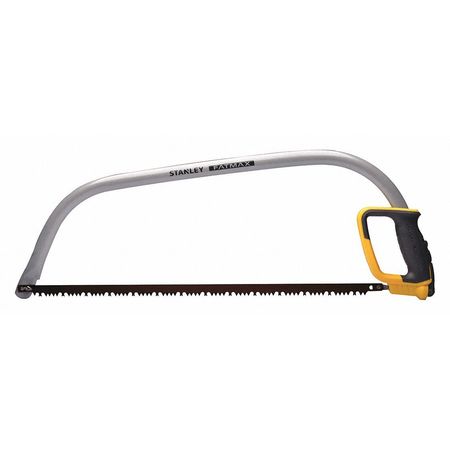 Stanley Bow Saw, 27-7/8" L, Steel, 21" Blade Size BDS6510