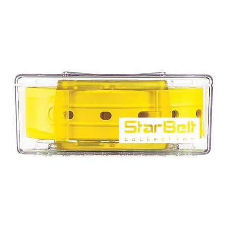 WEATHERTECH StarBelt Plastic Belt, Yellow/Yellow 8ASB14