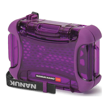 Nanuk Cases Purple Micro Case, 6.3"L x 4.7"W x 2.2"D 320-0013