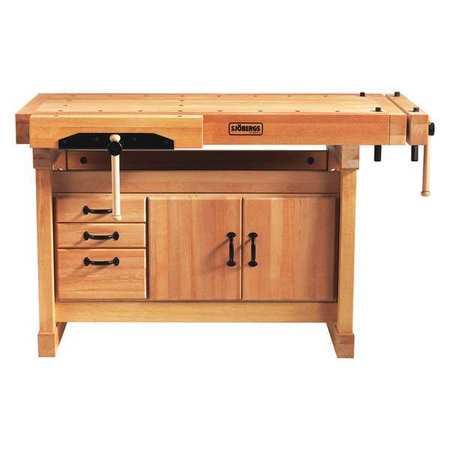 SJOBERGS Workbench, w/Cabinet and Accessory Kit SJO-99352K