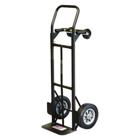 Milwaukee Hand Trucks Convertible Truck, with 10", Solid Tires DC36080S