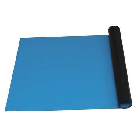 DESCO Dual-Layer Roll, 1/16"x30"x50ft., Blue 66201