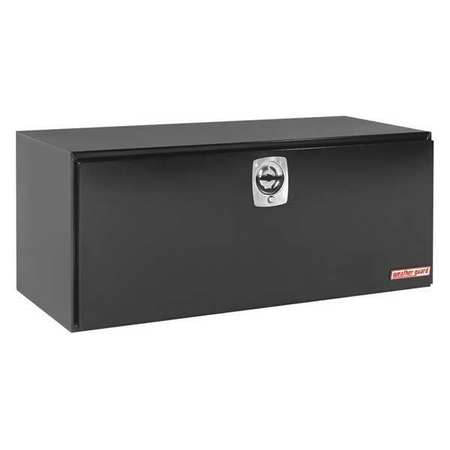 Weather Guard Truck Box, Underbody, Steel, 24-1/4"W, Black 562-5-02