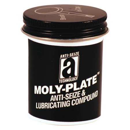 ANTI-SEIZE TECHNOLOGY Moly Plate Compound/Lubricant, 2oz. 37002