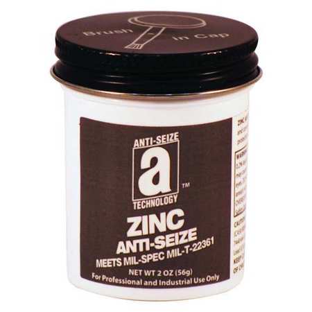 Anti-Seize Technology Zinc Anti-Seize Compound/Lube, 2oz. 45002