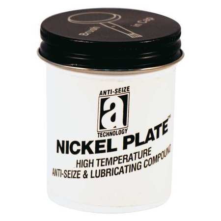 ANTI-SEIZE TECHNOLOGY Nickel Plate Compound/Lubricant, 2oz. 35002