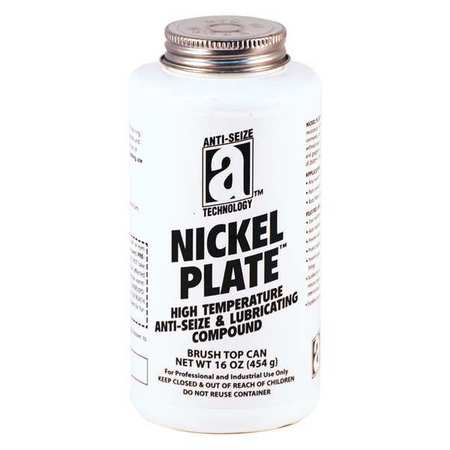 ANTI-SEIZE TECHNOLOGY Nickel Plate Compound/Lubricant, 1Lb. 35018