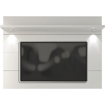 Manhattan Comfort Cabrini Floating Wall TV Panel 1.8", White 82252
