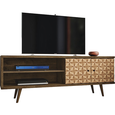 Manhattan Comfort TV Stand, Mid Century, 62.99" 201AMC97