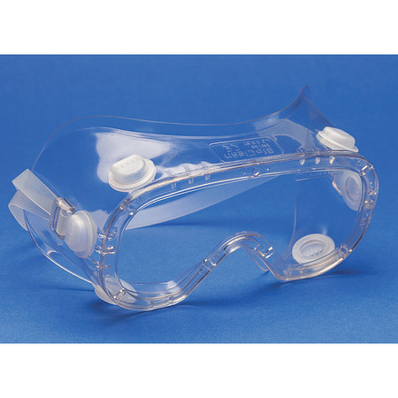 BIOCLEAN Safety Goggles, Clear Anti-Fog, Scratch-Resistant Lens, BioClean Clearview Series, 60PK BCGS1