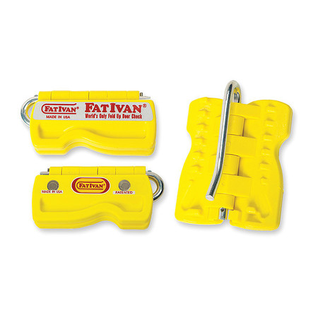 Fativan Door Stopper, Yellow, PK6 135508