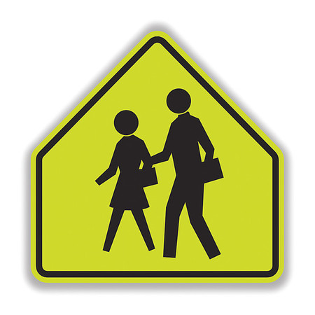 TAPCO School Crossing Sign, 36" x 36", DG3 373-05074