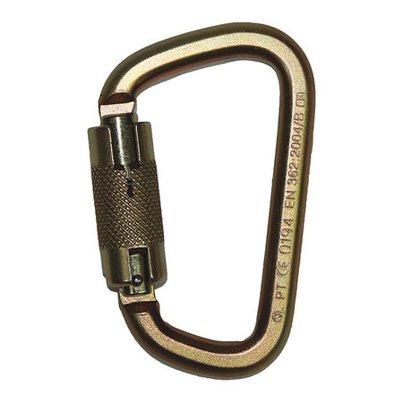 Safewaze Carabiner, Std Steel, 11/16" FS1015