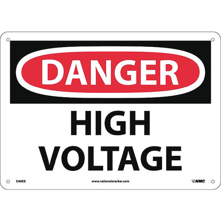 Nmc Danger High Voltage Sign D49EB