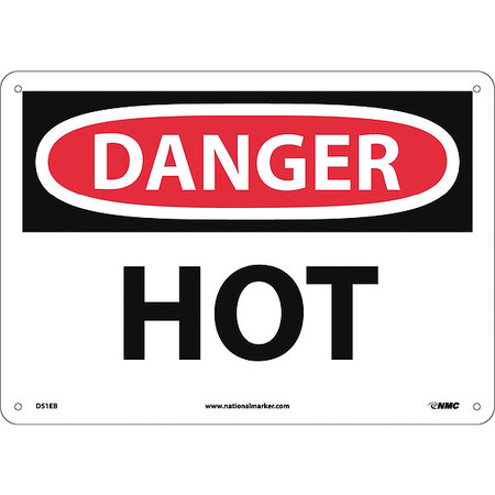 NMC Danger Hot Sign, D51EB D51EB