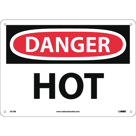 NMC Danger Hot Sign, D51RB D51RB