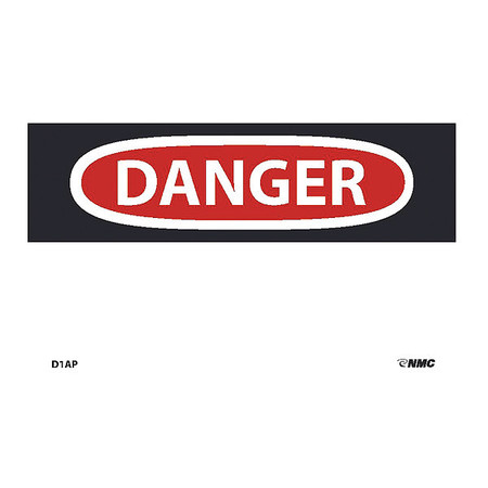 NMC Danger Label, Pk5, D1AP D1AP