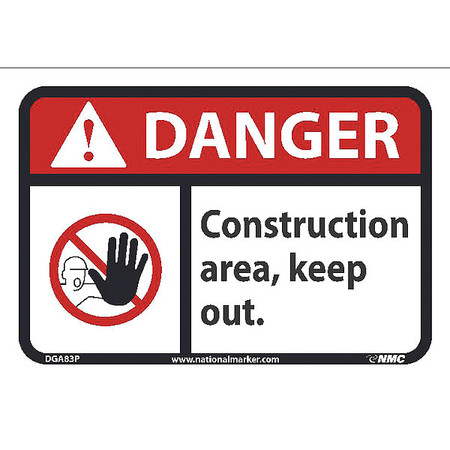 NMC Danger, Construction Area Keep Out DGA83P