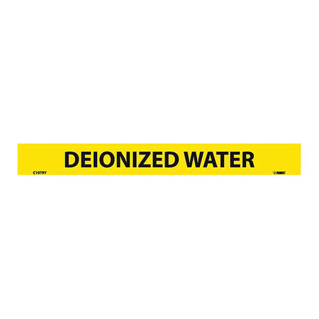 NMC Deionized Water, 1X9 1/2", Pk25 C1079Y