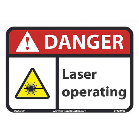 NMC Danger, Laser Operating DGA76P