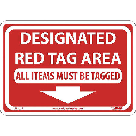 NMC Designated Red Tag Area All LN103R