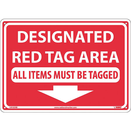 NMC Designated Red Tag Area All. LN103RB