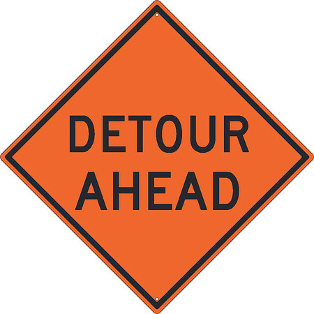 NMC Detour Ahead Sign, TM176K TM176K
