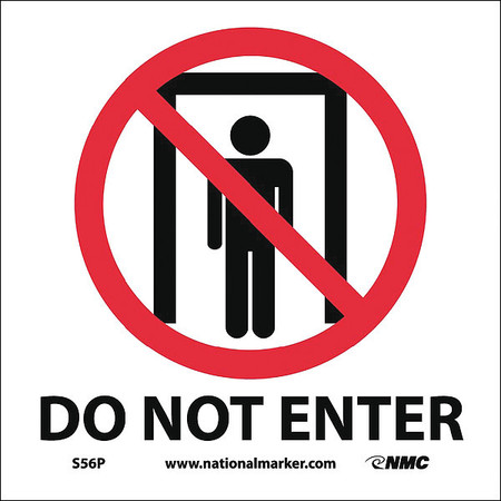 NMC Do Not Enter Sign, S56P S56P
