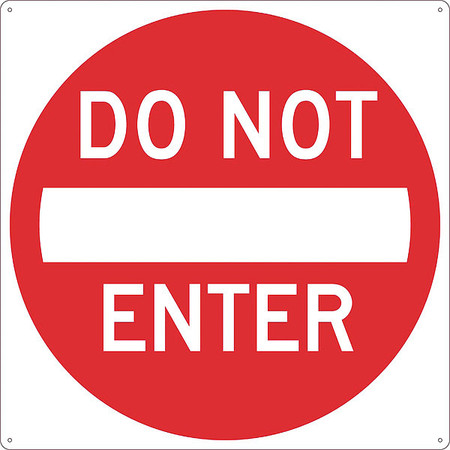 NMC Do Not Enter Sign, TM132J24 TM132J24