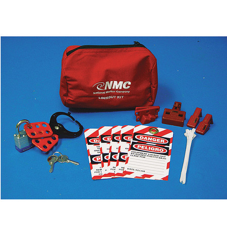 NMC Economy Lockout Pouch - Bilingual BLOK4BI