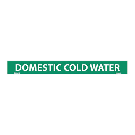 NMC Domestic Cold Water Pressure Sensitive, Pk25, C1085G C1085G