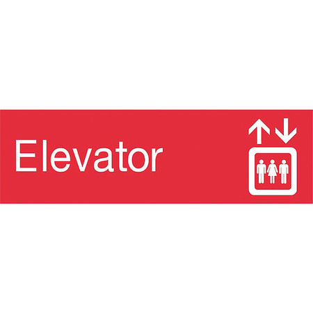 NMC Elevator Engraved Sign, EN11R EN11R